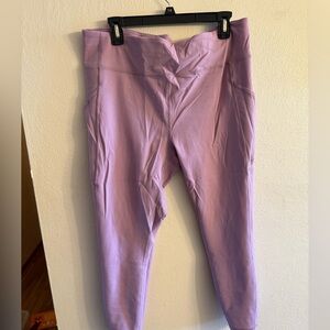Lululemon Lavender High-Waisted Leggings